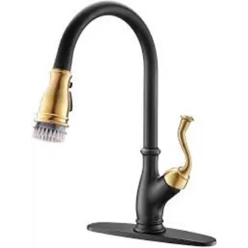 Brass Faucet Black Tap